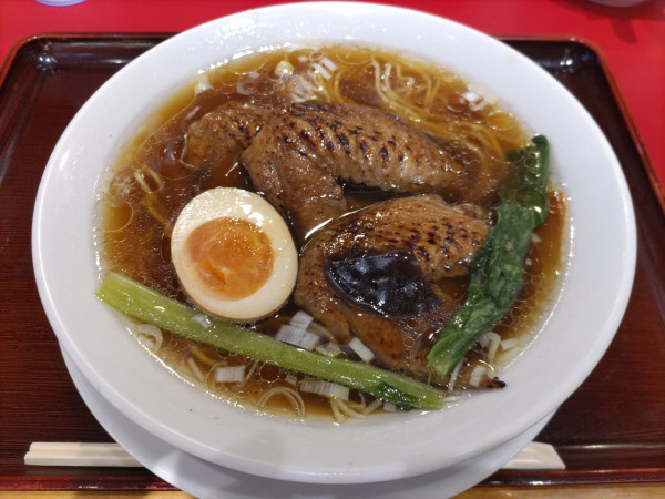 「てばさきそば」@鳥藤とりそばスタンド グランスタ東京店の写真