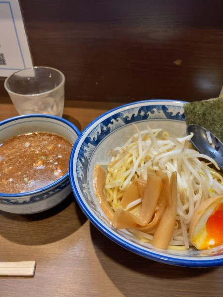 「濃厚魚介とんこつつけ麺」@新黒船 岐阜神田町店の写真