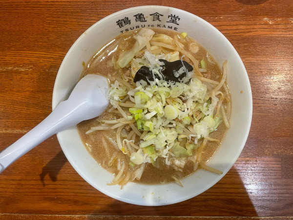 「越後濃厚味噌らーめん」@鶴亀食堂の写真