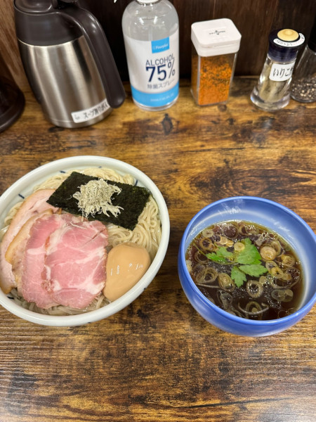 「昆布水つけ麺特製大盛」@麺処 有彩の写真