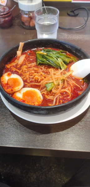 「旨辛麺(2辛)」@来来亭 川越山田店の写真