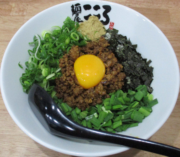 「台湾まぜそば　850円」@麺屋 こころ 幡ヶ谷店の写真