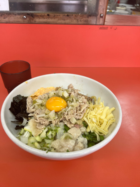 「ネギ塩まぜそば」@らー麺 ぶたのジョーの写真