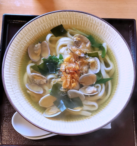 「ガマゴリうどん 1200円」@主水庵の写真