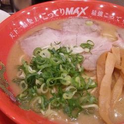 こってりMAX 並 1210円+ライス 小 120円