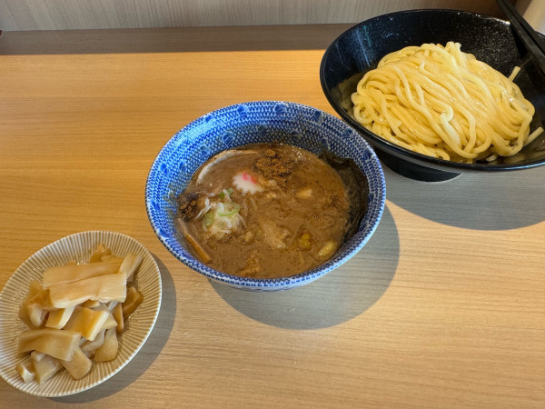 「つけ麺　メンマ」@頑者NEXT LEVEL アクアシティお台場店の写真