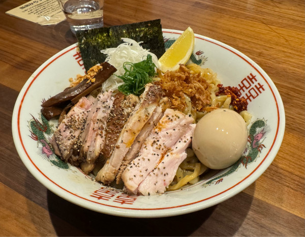 「まぜそば」@自家製手もみ麺 鈴ノ木の写真