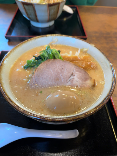 「みそべえラーメン　たまごサービスデイ」@ラーメン みそ兵衛の写真