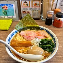 魚介中華そば中盛り1150円