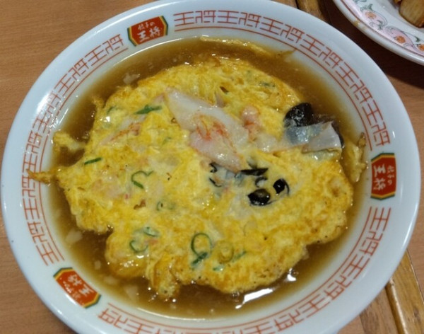 「天津麺748円」@餃子の王将 仙台六丁の目店の写真