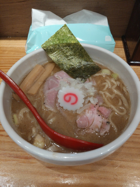 「煮干中華そば」@煮干中華そば 無双の写真