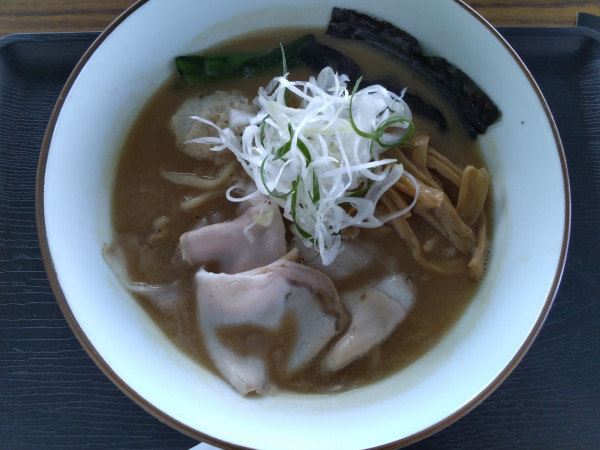 「お出汁の効いた濃厚豚骨味噌らぁ麺（中華そば 丸慶）」@THE PREMIUM らぁ麺 FESTAの写真
