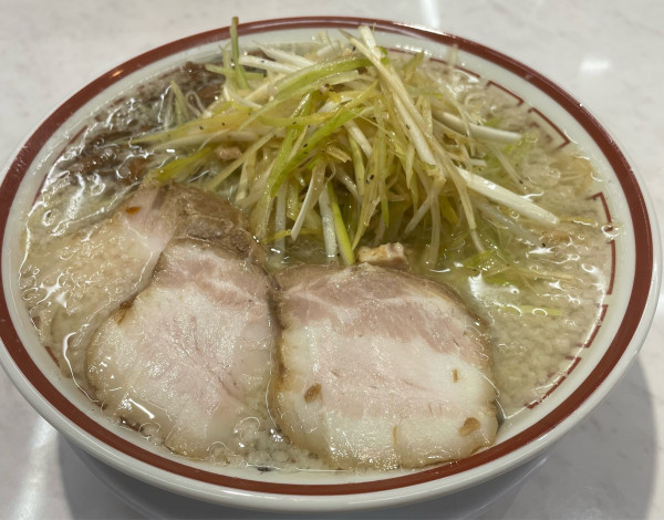 「ネギ中華そば」@中華そば専門 田中そば店 荒川沖店の写真