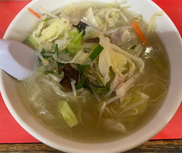 「タンメン 600円」@大番軒の写真