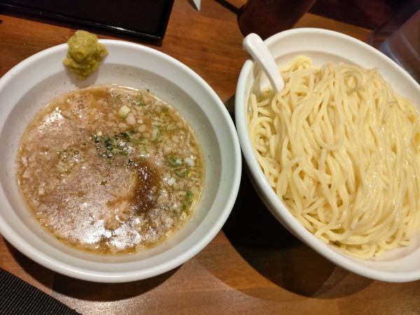 「塩つけ麺男盛り」@めいげんその写真