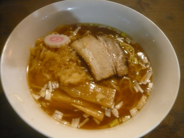 「ニンニクラーメン」@屋台ラーメン 廣瀬の写真