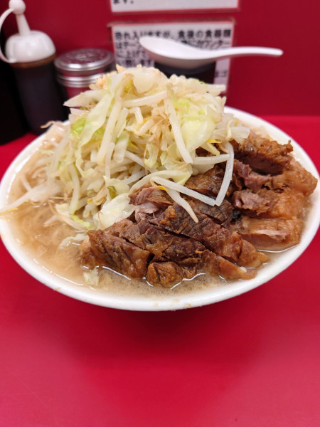 「大豚ダブル   全マシ」@ラーメン二郎 京急川崎店の写真