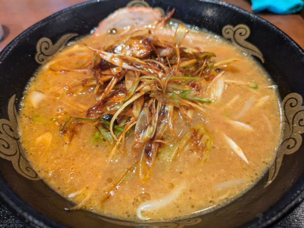 「深谷ねぎみそ麺(1250円)」@中華そば 弁多津の写真