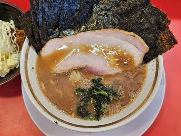「のりラーメン（8枚）＋ライス　950＋100円」@青森野呂家 弘前店の写真