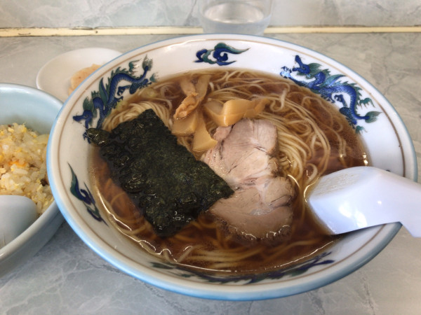 「半チャンラーメン 840円」@丸長 宮原店の写真