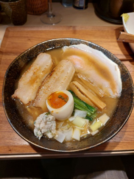 「チャーシューメン＋帆立と佃煮ご飯」@Tokyo Style Noodle ほたて日和の写真