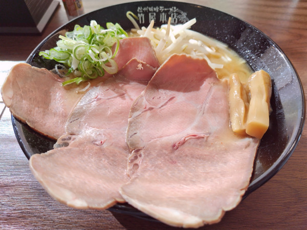 「竹屋味噌󠄀ラーメン　＋チャーシュー２枚：サービス券」@信州味噌ラーメン 竹屋本店の写真