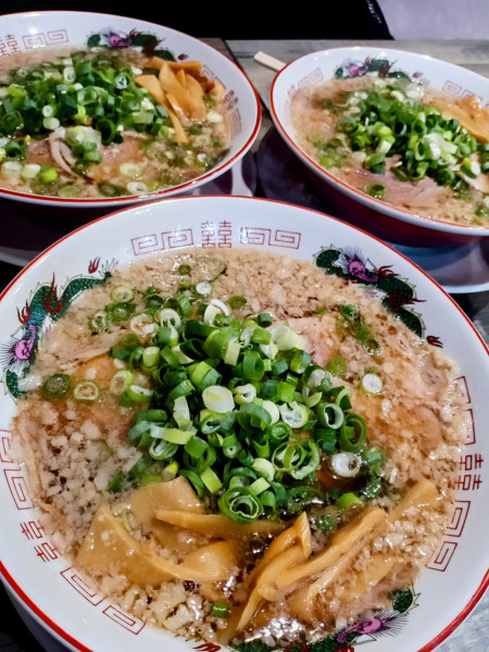 「背脂醤油ラーメン」@麺屋EDITION 草津店の写真