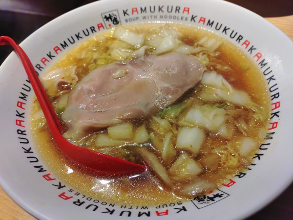 「おいしいラーメン、中盛」@どうとんぼり神座 東京ドームシティ店の写真