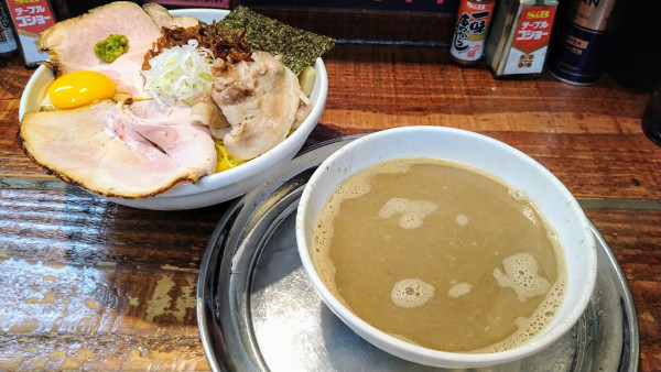 「【限定】ゼロのつけ麺(宍道湖産蜆15㎏)」@元祖一条流がんこラーメン たま館分店の写真