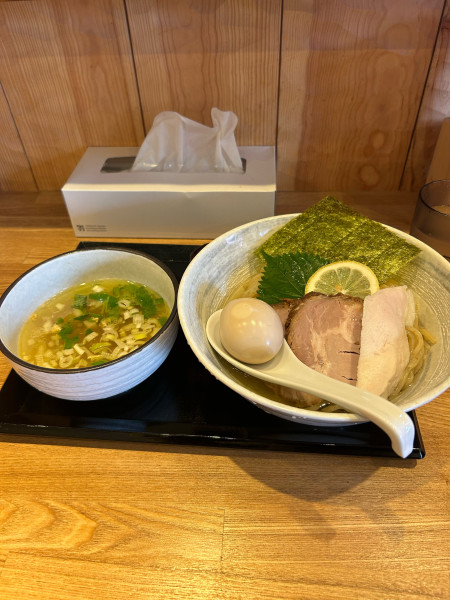 「特製淡麗昆布水つけ麺塩」@麺屋 一瀧の写真