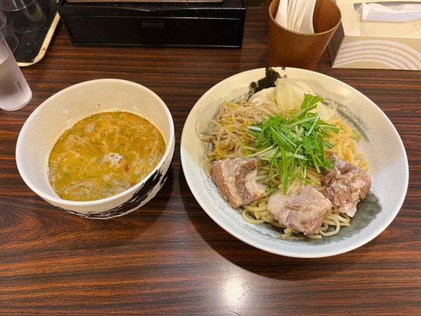 「辛味噌つけ麺950円」@スチームクック むしやの写真