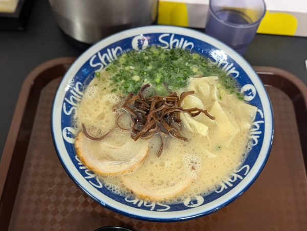 「あべのハルカス近鉄催事　ワンタンラーメン」@博多らーめん ShinShin 天神本店の写真