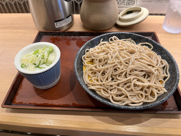 「もりそば」@十割蕎麦 さがたに 新橋銀座口店の写真