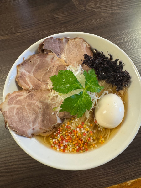 「特製白醤油らーめん」@花笑み中華そば かれんの写真