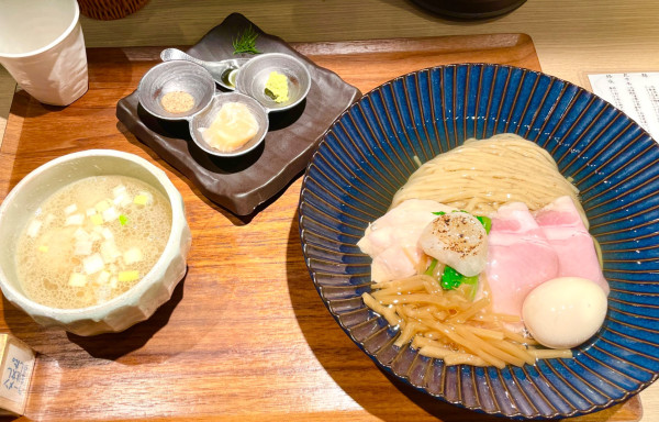 「特製帆立の昆布水つけ麺 白」@Tokyo Style Noodle ほたて日和の写真