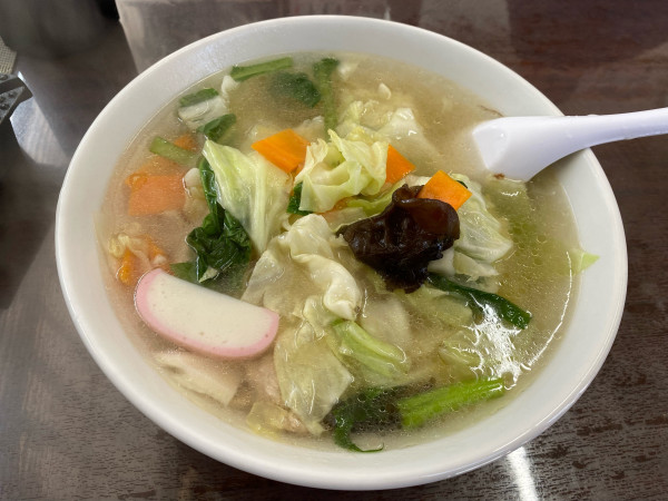 「タンメン700円」@湘園の写真