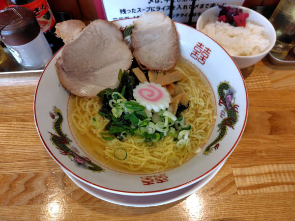 「牛骨ラーメン900円」@らーめんひんま 鳥取駅前サンロード店の写真