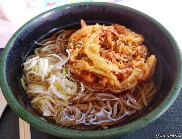 「天ぷらそば（700円）」@麺工房の写真