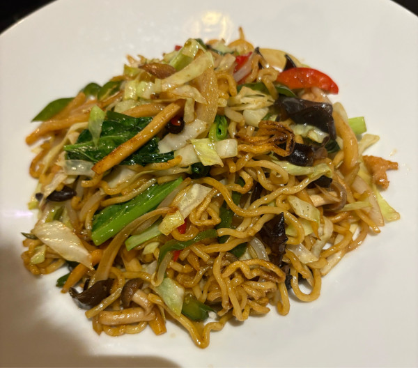 「上海オイスターソース焼きそば」@China Dining あRaま 神楽坂の写真