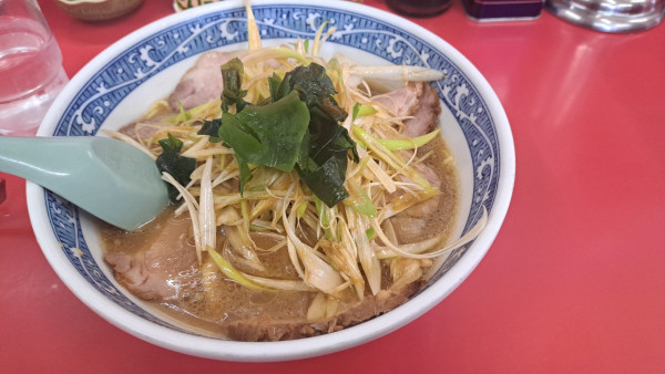「ネギチャーシュー麺普通盛り1000円」@ラーメンショップ 大日店の写真