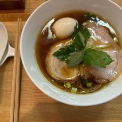味玉煮干しラーメン@1050
