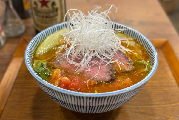 「【新作】トマト湯麺（塩）¥1670」@キッチンきらくの写真