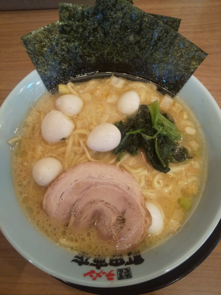 「ラーメン（うずら増し）」@町田商店 多治見店の写真
