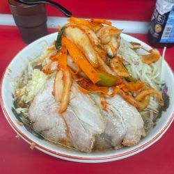 ラーメン2/3 superキムチ　ヤサイにんにく