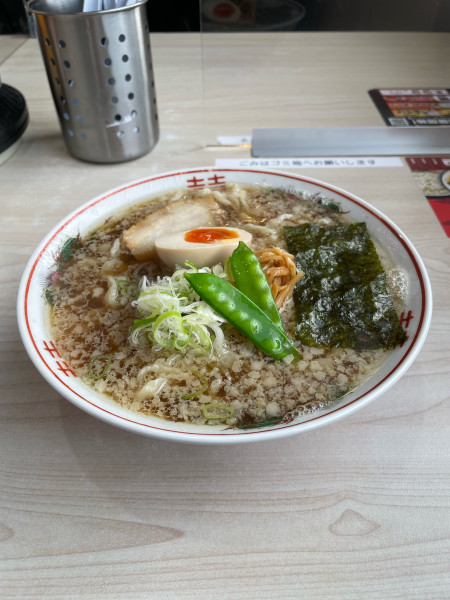 「朝ラーメン 600円」@太平楽 茂庭店の写真