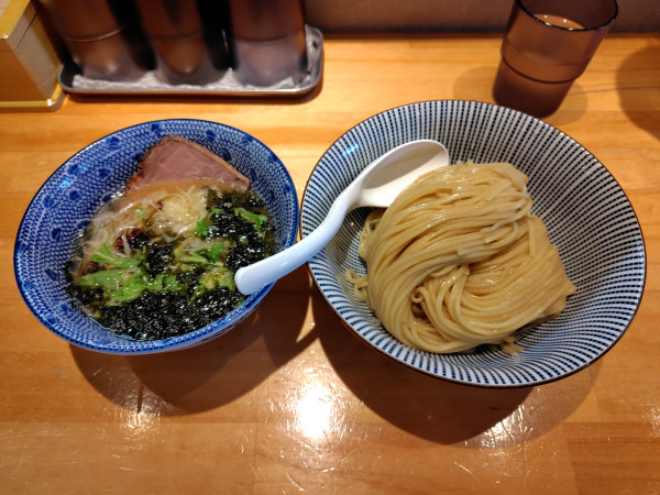 「塩つけ麺1200円」@麺家 たけ田の写真