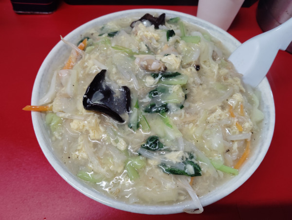 「オススメ　あさりあんかけタンメン　　　980円」@あ麺んぼの写真