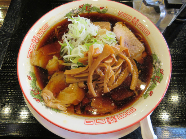 「中華そば（800円）」@もつ焼き36の写真
