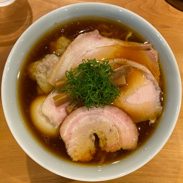 「特製（豚チャーシュー）中華そば ¥1,680」@中華そば しば田の写真