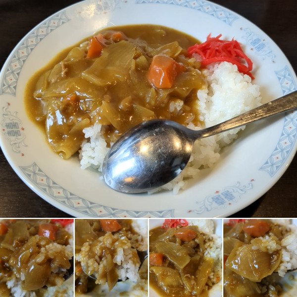 「小カレー＆ラーメンセット　900円」@大精軒の写真